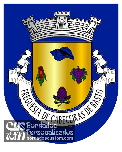 Emblema Bordado Freguesia de Cabeceiras de Basto (Cabeceiras de Basto, Braga)