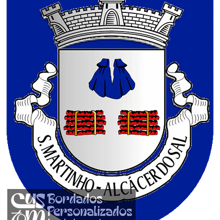 Emblema Bordado Freguesia de São Martinho (Alcácer do Sal, Setúbal) 1