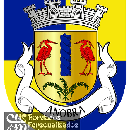 Emblema Bordado Freguesia de Anobra (Condeixa-aNova, Coimbra) 1