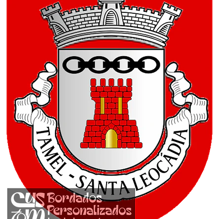 Emblema Bordado Antiga Freguesia de Tamel (Santa Leocádia) (Barcelos, Braga) 1