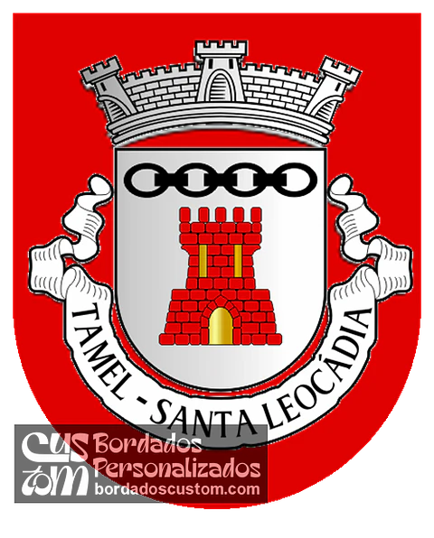 Emblema Bordado Antiga Freguesia de Tamel (Santa Leocádia) (Barcelos, Braga)