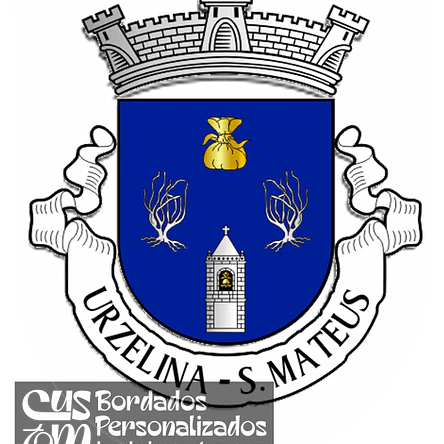 Emblema Bordado Freguesia de Urzelina (São Mateus) (Velas, Açores) 1