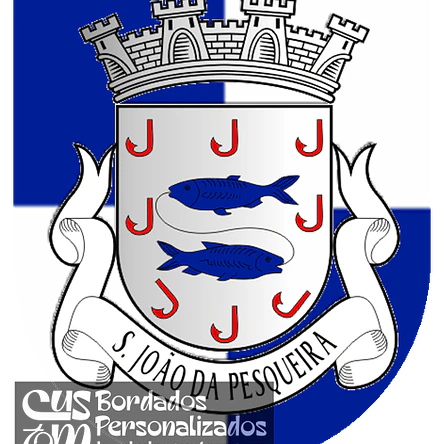 Emblema Bordado Município de São João da Pesqueira (Viseu) 1