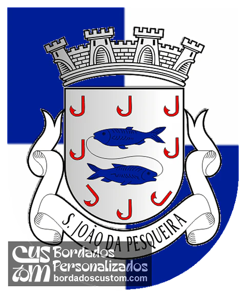 Emblema Bordado Município de São João da Pesqueira (Viseu)
