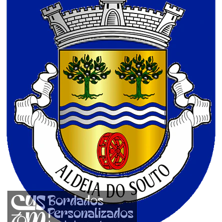 Emblema Bordado Antiga Freguesia de Aldeia do Souto (Covilhã, Castelo Branco) 1