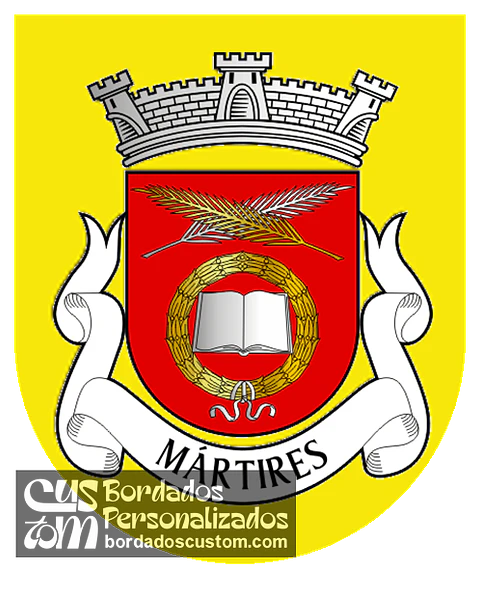 Emblema Bordado Antiga Freguesia de Mártires (Lisboa, Lisboa)