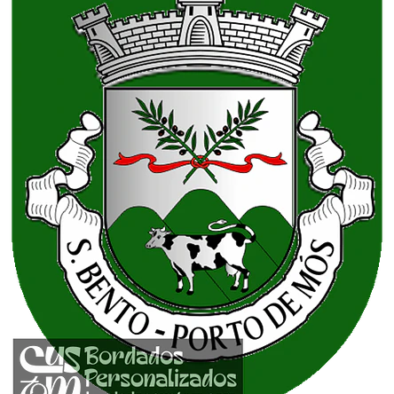 Emblema Bordado Freguesia de São Bento (Porto de Mós, Leiria) 1