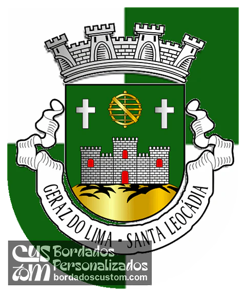 Emblema Bordado Antiga Freguesia de Geraz do Lima (Santa Leocádia) (Viana do Castelo, Viana do Castelo)