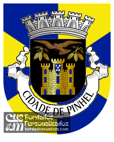 Emblema Bordado Município de Pinhel (Guarda)