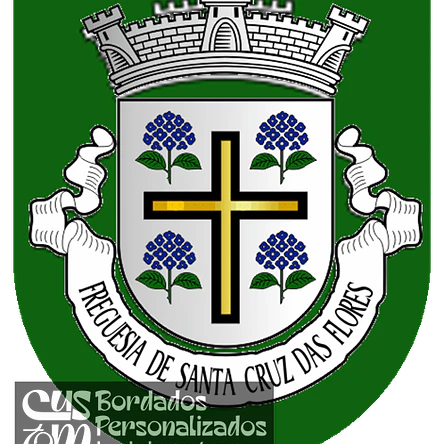 Emblema Bordado Freguesia de Santa Cruz das Flores (Santa Cruz das Flores, Açores) 1