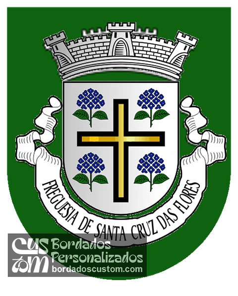 Emblema Bordado Freguesia de Santa Cruz das Flores (Santa Cruz das Flores, Açores)