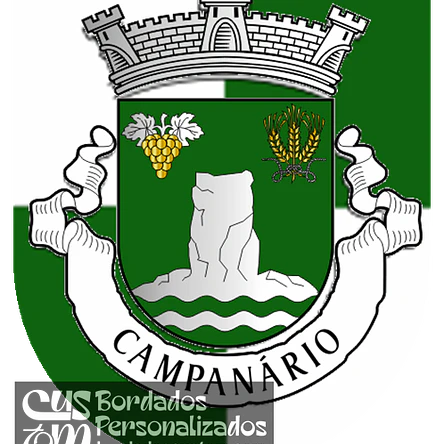 Emblema Bordado Freguesia de Campanário (Ribeira Brava, Madeira) 1