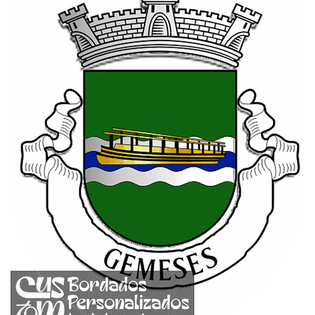 Emblema Bordado Freguesia de Gemeses (Esposende, Braga) 1