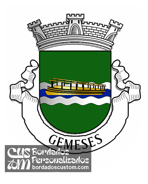 Emblema Bordado Freguesia de Gemeses (Esposende, Braga)