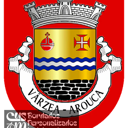 Emblema Bordado Freguesia de Várzea (Arouca, Aveiro) 1