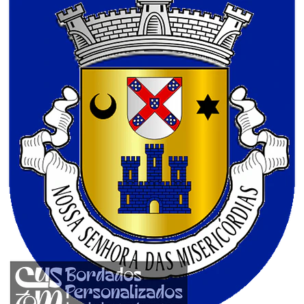 Emblema Bordado Freguesia de Ourém (Nossa Senhora das Misericórdias) (Ferreira do Zêzere, Santarém) 1
