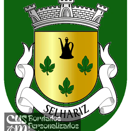 Emblema Bordado Antiga Freguesia de Selhariz (Chaves, Vila Real) 1