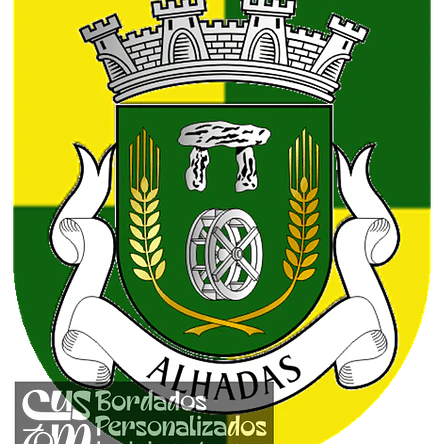 Emblema Bordado Freguesia de Alhadas (Figueira da Foz, Coimbra) 1