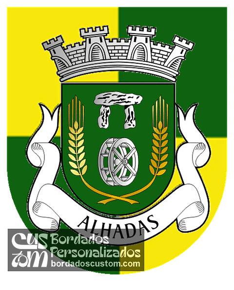 Emblema Bordado Freguesia de Alhadas (Figueira da Foz, Coimbra)