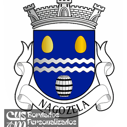 Emblema Bordado Antiga Freguesia de Nagozela (Santa Comba Dão, Viseu) 1