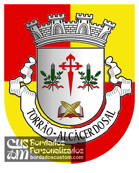 Emblema Bordado Freguesia de Torrão (Alcácer do Sal, Setúbal)