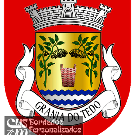 Emblema Bordado Freguesia de Granja do Tedo (Tabuaço, Viseu) 1