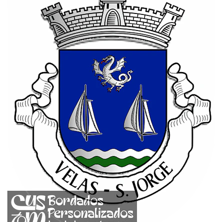 Emblema Bordado Freguesia de Velas (São Jorge) (Velas, Açores) 1