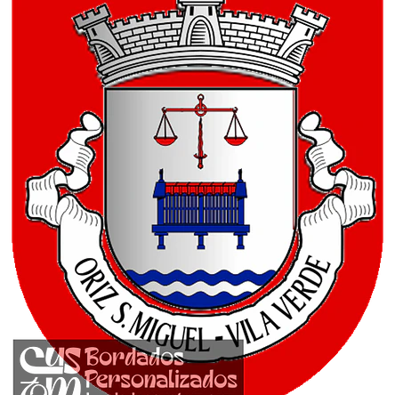Emblema Bordado Antiga Freguesia de Oriz (São Miguel) (Vila Verde, Braga) 1