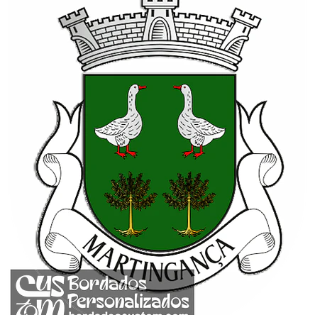 Emblema Bordado Antiga Freguesia de Martingança (Alcobaça, Leiria) 1