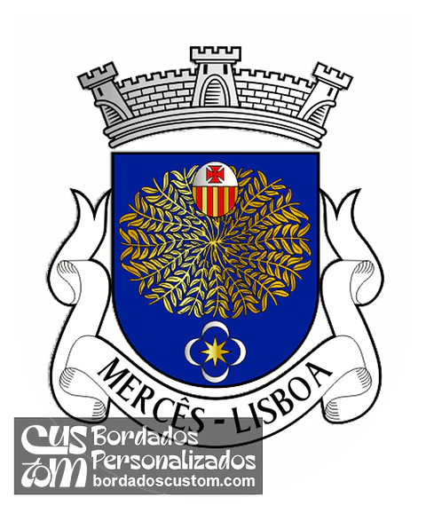 Emblema Bordado Antiga Freguesia de Mercês (Lisboa, Lisboa)