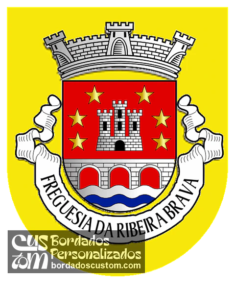 Emblema Bordado Freguesia de Ribeira Brava (Ribeira Brava, Madeira)