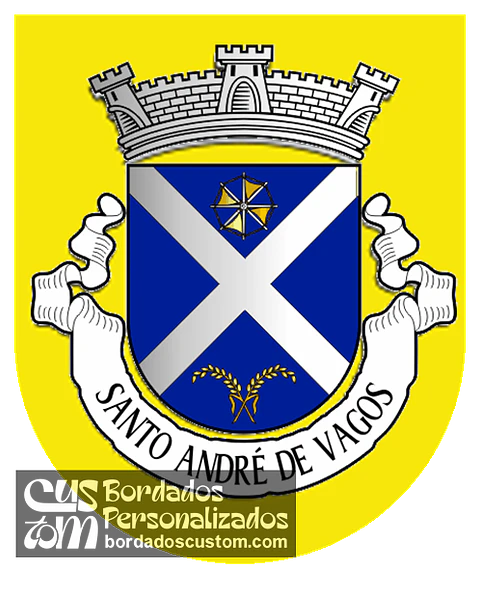Emblema Bordado Freguesia de Santo André de Vagos (Vagos, Aveiro)