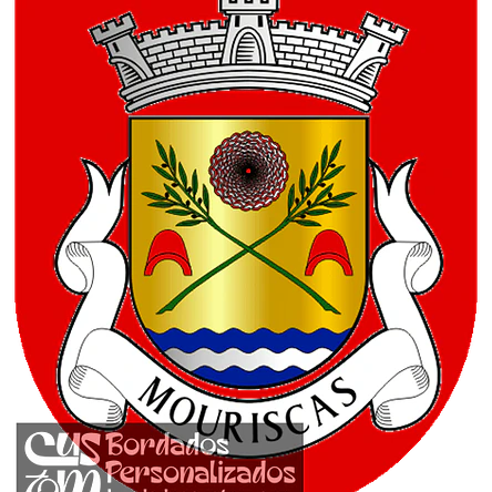 Emblema Bordado Freguesia de Mouriscas (Abrantes, Santarém) 1