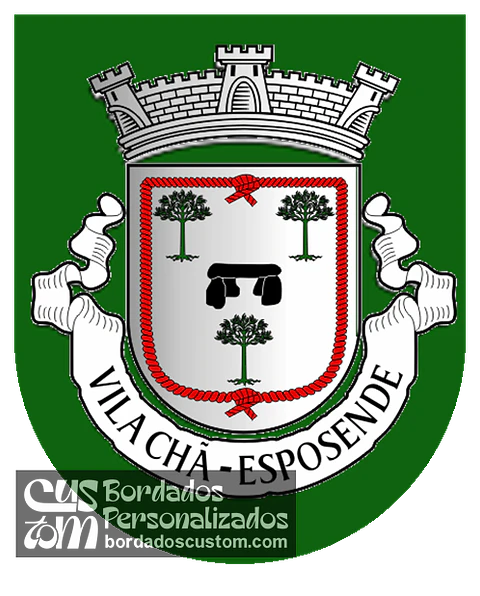 Emblema Bordado Freguesia de Vila Chã (Esposende, Braga)