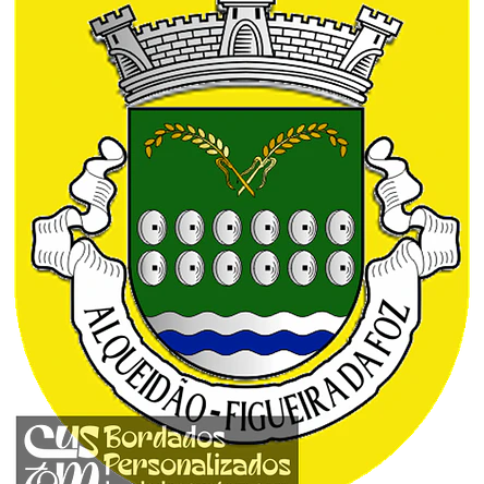 Emblema Bordado Freguesia de Alqueidão (Figueira da Foz, Coimbra) 1