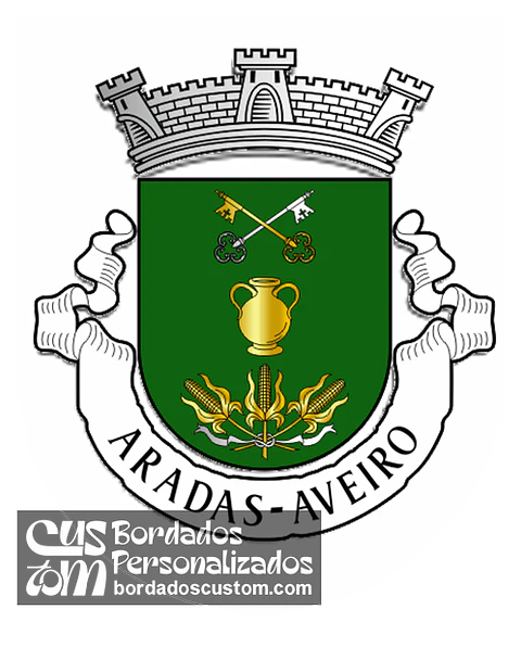 Emblema Bordado Freguesia de Aradas (Aveiro, Aveiro)