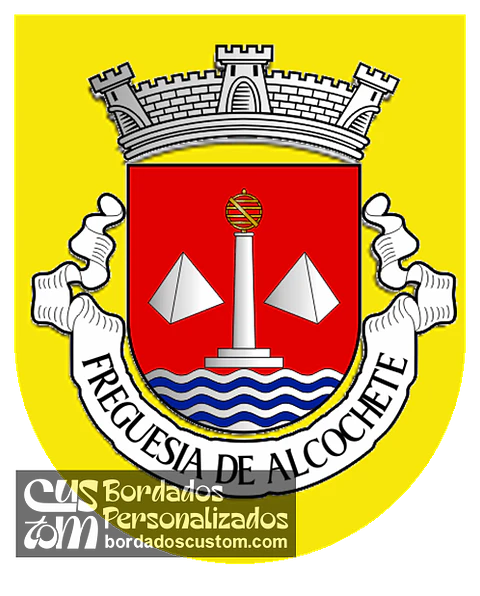 Emblema Bordado Freguesia de Alcochete (Alcochete, Setúbal)