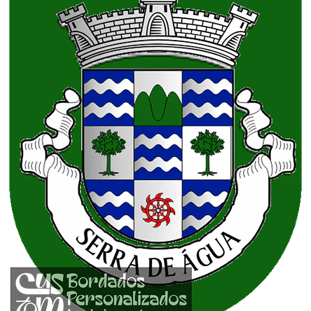 Emblema Bordado Freguesia de Serra de Água (Ribeira Brava, Madeira) 1