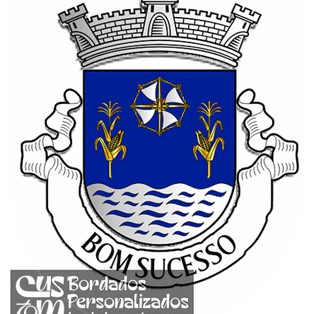 Emblema Bordado Freguesia de Bom Sucesso (Figueira da Foz, Coimbra) 1