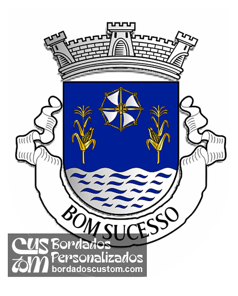 Emblema Bordado Freguesia de Bom Sucesso (Figueira da Foz, Coimbra)