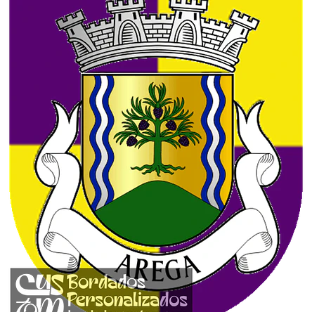 Emblema Bordado Freguesia de Arega (Figueiró dos Vinhos, Leiria) 1