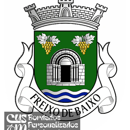 Emblema Bordado Antiga Freguesia de Freixo de Baixo (Amarante, Porto) 1