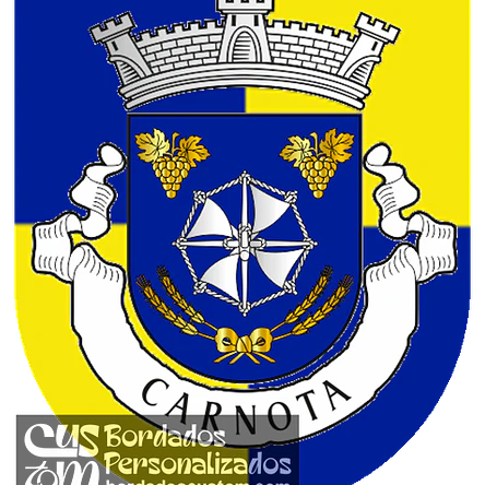 Emblema Bordado Freguesia de Carnota (Alenquer, Lisboa) 1