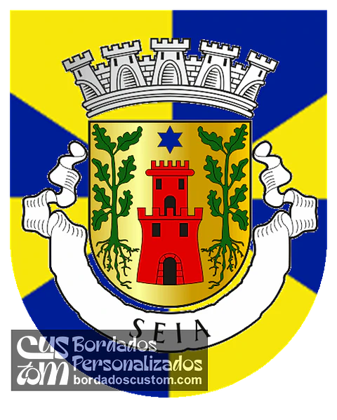 Emblema Bordado Município de Seia (Guarda)
