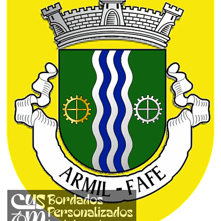 Emblema Bordado Freguesia de Armil (Fafe, Braga) 1