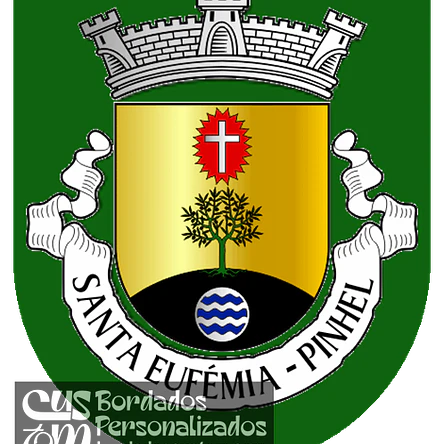 Emblema Bordado Antiga Freguesia de Santa Eufémia (Pinhel, Guarda) 1