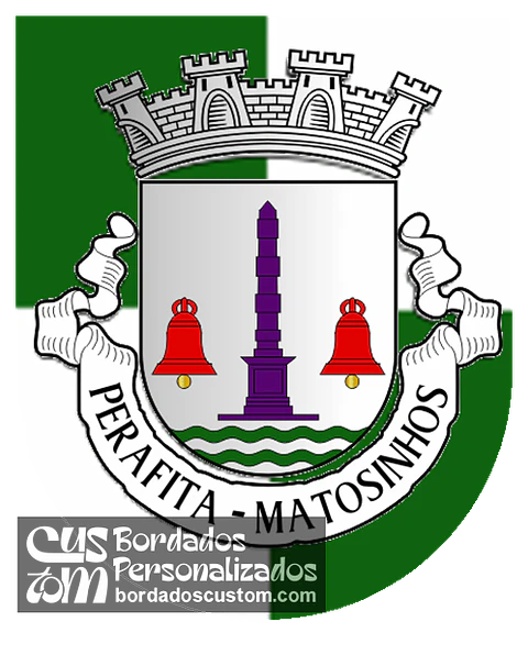 Emblema Bordado Antiga Freguesia de Perafita (Matosinhos, Porto)