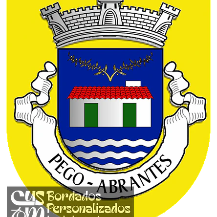 Emblema Bordado Freguesia de Pego (Abrantes, Santarém) 1
