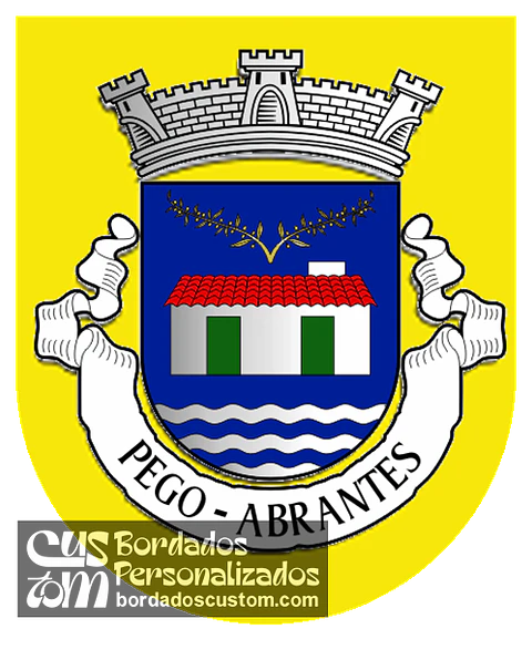 Emblema Bordado Freguesia de Pego (Abrantes, Santarém)