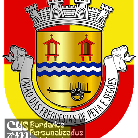 Emblema Bordado Freguesia de Peva e Segões (Moimenta da Beira, Viseu) 1